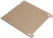 Creality Plaque d'impression PEI de remplacement 235 x 235 mm pour imprimantes 3D | Plaque de construction PEI texturée + PEO lisse | K1 | Accessoires pour imprimantes 3D