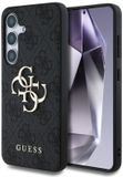 Guess Metal Logo Samsung Galaxy S25 Plus hoesje - Grijs