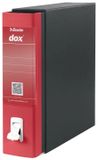 Esselte Dox 1 ringband A4 Zwart, Rood