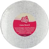 FunCakes Cake Board Rond - Zilver - Ø22,5 cm