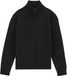 WE Fashion Jongens gebreide trui met quarter-zip