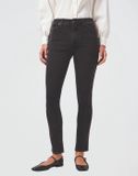 Wrangler SIENNA SULTRY BLACKOUT Skinny Jeans Dames W31 x L32 Katoen Effen Zwart
