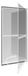 Moustiquaire pour balcon, 100x210 cm, blanc, porte coulissante en aluminium
