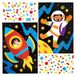 Mosaic set système solaire - Kit de bricolage en bois - 4 designs - Espace - Pour enfants