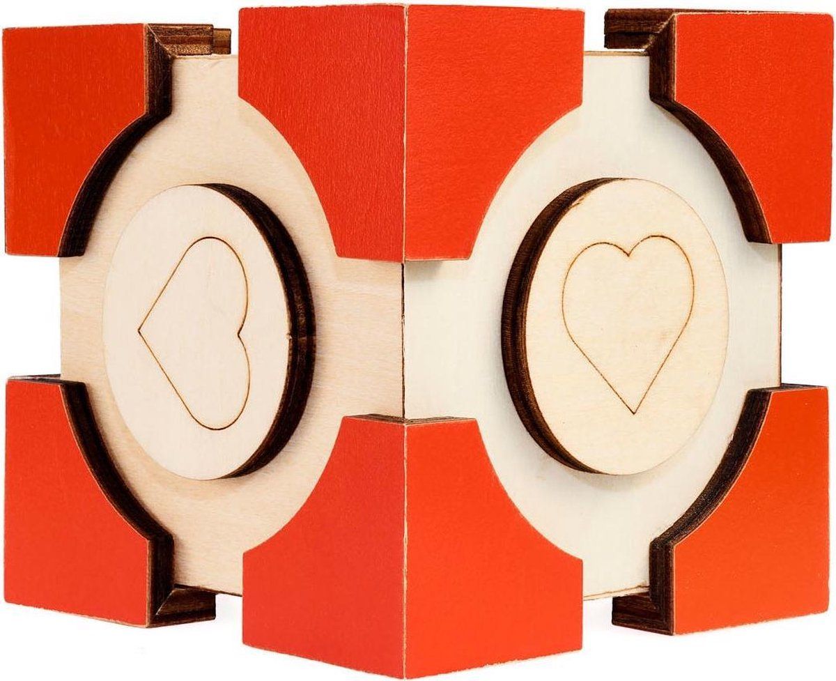 Eureka 3D Puzzel Geheimendoos Liefde 9 cm - Hout - 5425004734556