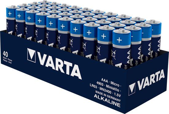 Varta Longlife Power AAA Alkaline 1.5 V 40 stuks