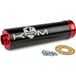 KRM Silencieux d'échappement 90 - 110 noir / rouge