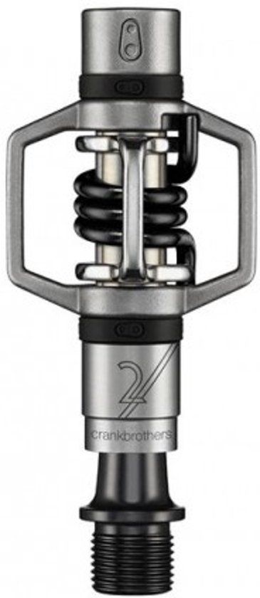 Crankbrothers Eggbeater 2 MTB pedalen zilver/zwart