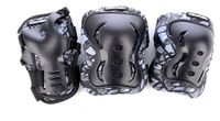 Tempish Skate Beschermset Volwassenen - Knie Elleboog Pols - Zwart - Maat XL