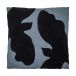 House Doctor Coussin décoratif Miki Bleu méditerranéen-noir, 50x50 cm