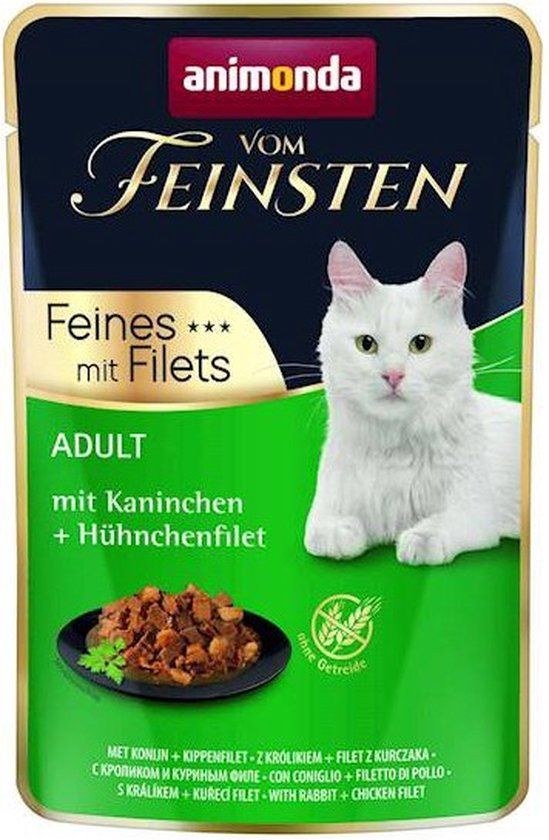 Animonda Vom Feinsten Konijn Kattenvoer - 18 x 85g