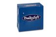 Bulky Soft BS-32058 servetten 1/4 vouw, 3-laags, 33 cm x 33 cm, blauw (80-pack)
