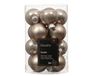 Decoris Kerstballen glas silver inside enamel matt mix VIII