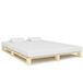 VidaXL Cadre de lit palette bois de pin massif 200x200 cm
