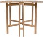No Name FERRET Table de jardin pliante Acacia FSC 90x90 cm