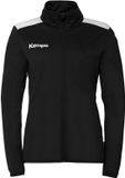 Kempa Dames Trainingsjack Emotion 27 Poly Zwart/Wit