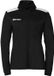Kempa Dames Trainingsjack Emotion 27 Poly Zwart/Wit