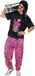 W Finidi Fout disco pak jaren 80 heren M/L