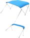 VEVOR Bimini Top Boothoes Bootdak Zonnescherm Blauw 3 Bogen 185-198CM
