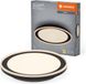 LEDVANCE ORBIS Pederson LED plafondlamp met kunststof ring, zwart, 24W, 1450lm, 3000K, 830 vriendelijk warm wit, 450mm diameter, IP20