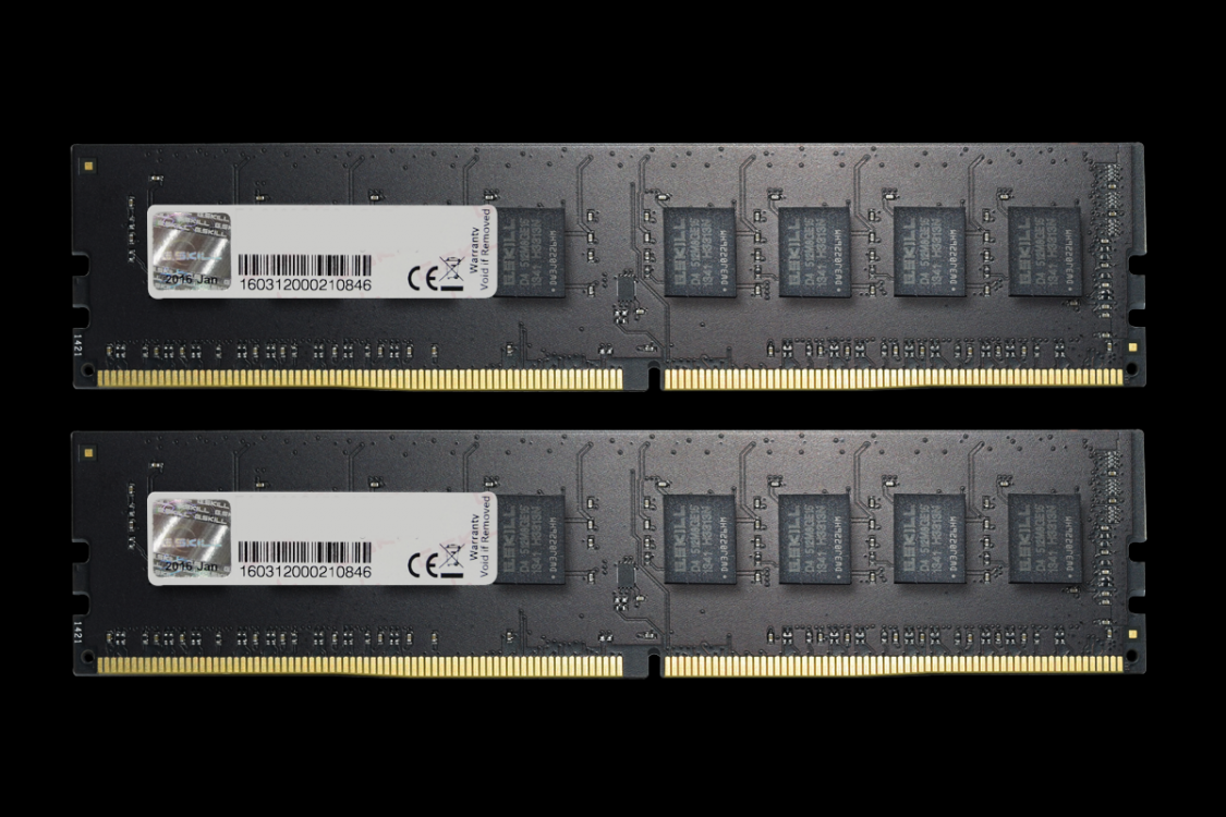 G.Skill Value - DDR4 - 16GB (2x8GB) - 2666MHz - DIMM 288-Pin