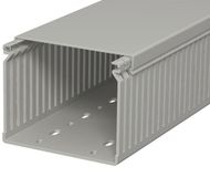OBO Bettermann Canal de câblage 80x100x2000mm PVC Gris pierre RAL 7030
