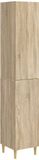 vidaXL Kast Set 2 st Bewerkt hout