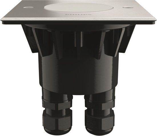 Philips LED Philips myGarden Crust LED Grondspot - 3W - RVS - Vierkant - IP67