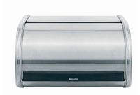 Brabantia Broodtrommel - Geborsteld staal - 31.5 x 26 x 17.3 cm