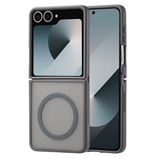 imoshion Color Guard Backcover met MagSafe voor de Samsung Galaxy Z Flip 7 - Grijs
