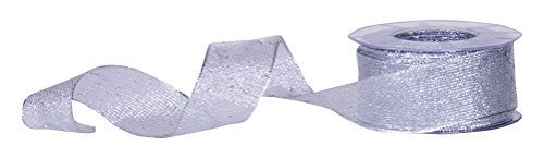 Furlanis N2740/O/A_101_25 klittenband van zilver, met bouclé, lamé, 11,5 x 11,5 x 6 cm