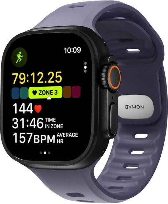 Nomad Tempo Watchband Ultra 49 mm – Paars