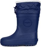Druppies Winterlaarzen Kinderen - Gevoerde Regenlaarzen - Snowboots - Nachtblauw - Maat 22