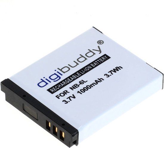 Digibuddy Accu Batterij Canon NB-6L / NB-6LH - 1000 mAh