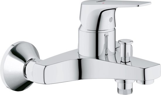 GROHE QuickFix Start Flow Badkraan - Chroom - Met Omstel