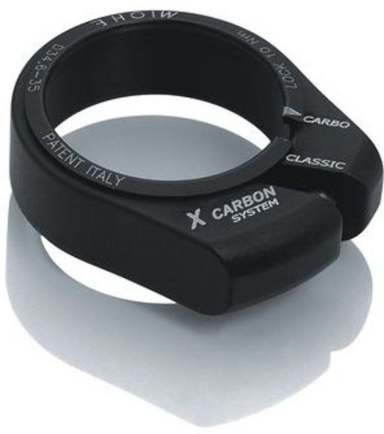 Miche Zadelpenklem Carbon 34.9 Mm Zwart