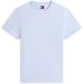 Tommy Hilfiger Tommy Jeans TJM Slim LINEAR Chest Tee EXT, bleu, M