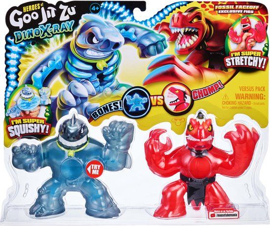 Goo Jit Zu Dino Xray Trash vs. Verapz Speelfiguur