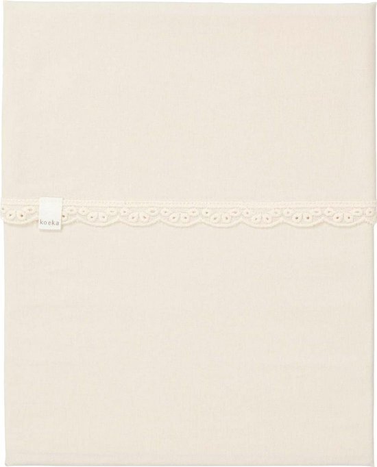 Koeka Breeze Wieglaken - 80 x 100 cm - Warm White