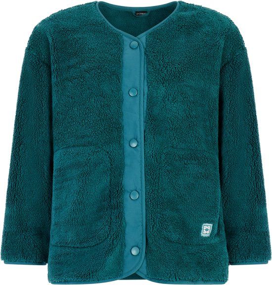 Protest Prtedith - Fleece vest Dames - Lange mouwen - Outdoor - Ritssluiting - XL - Rainstorm Blue