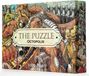 OEM Octopolis Puzzle de 1000 pièces, Octopolis – Motif d'un poulpe, pour adultes