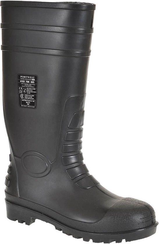Portwest Totale Veiligheidslaars S5 Zwart Maat 41 - FW95BKR41