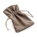 Mopec Mink Fluwelen Tassen 10 x 14 cm, Bruin, One Size
