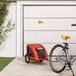 Maison Exclusive - Remorque à vélo pour chien. Orange, en tissu Oxford et métal