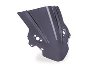 Puig 22731F Aerodynamische, sportieve Z-racing-koepel, 3 mm, acryl, dubbele hoogte, zijkanalen voor betere bescherming en stabiliteit, donker rookkleurig