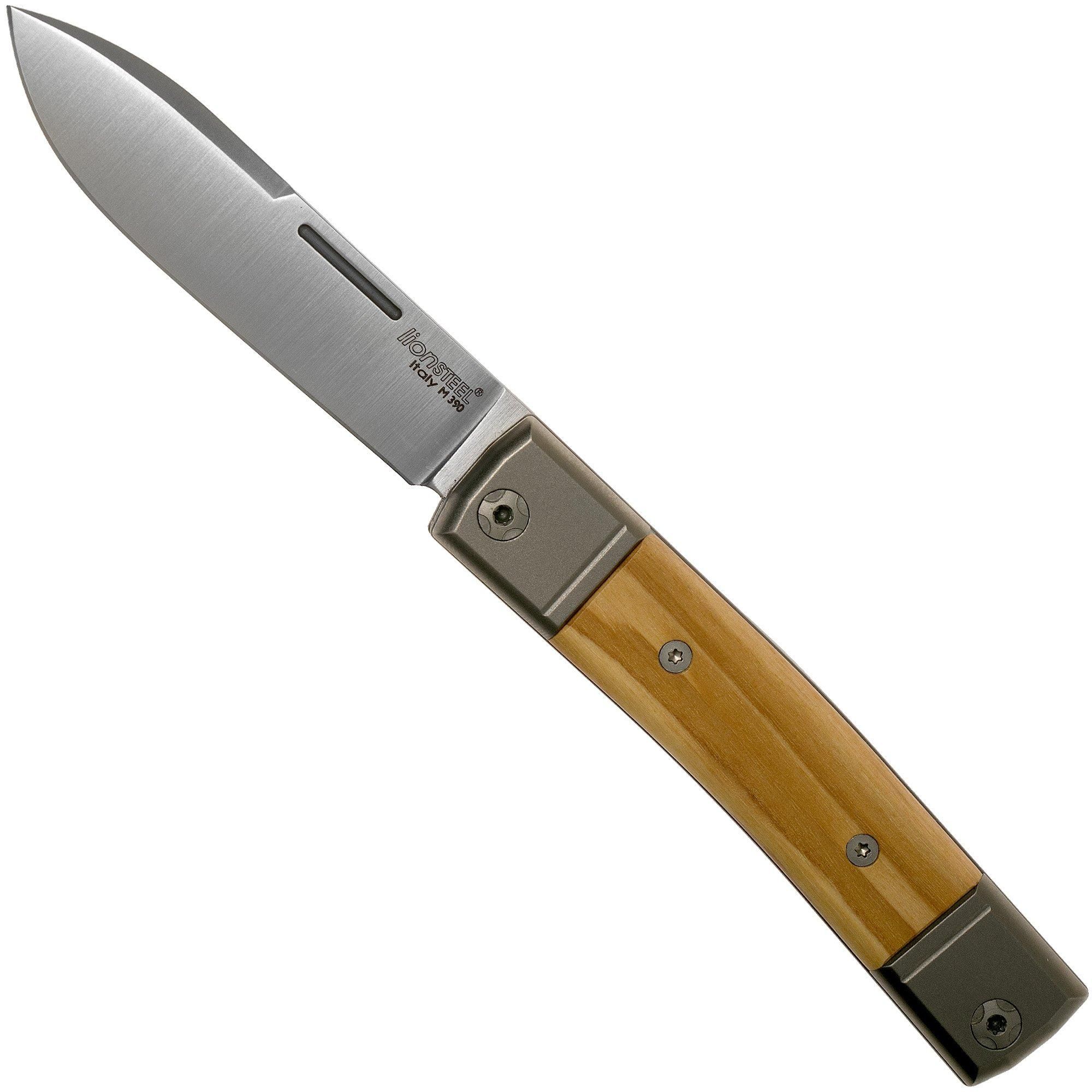 Lionsteel BestMan BM2 UL Olive Slipjoint Pocket Knife