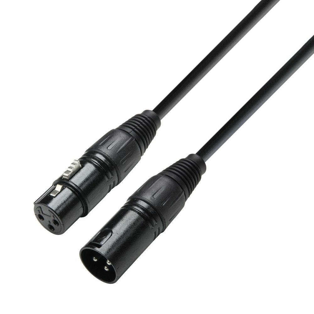 Adam Hall K3 DMF 1000 Audio kabel zwart 10m