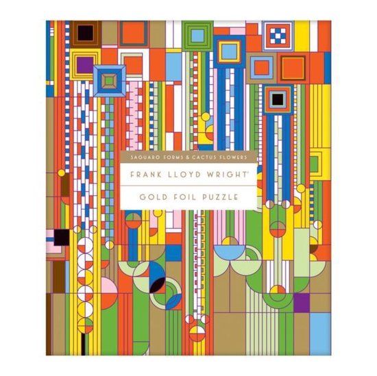 Galison Frank Lloyd Wright Saguaro forms and Cactus flowers 1000 PC Puzzle