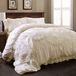 Lush Decor Dekbedset, polyester, ivoor, kingsize