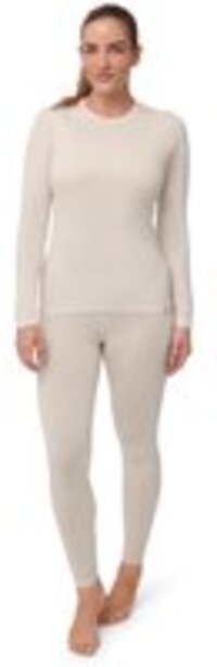DANISH ENDURANCE Thermoset voor Dames - Merino Wol - Gebroken wit - Maat M